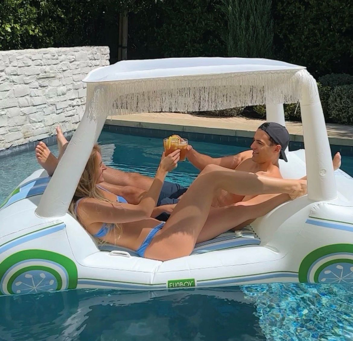 Country Club Golf Cart Pool Float