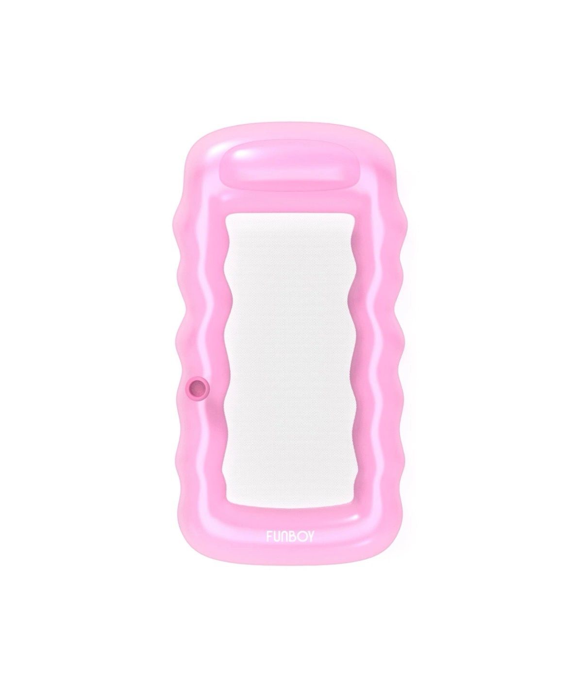 Clear Pink Mesh Lounger