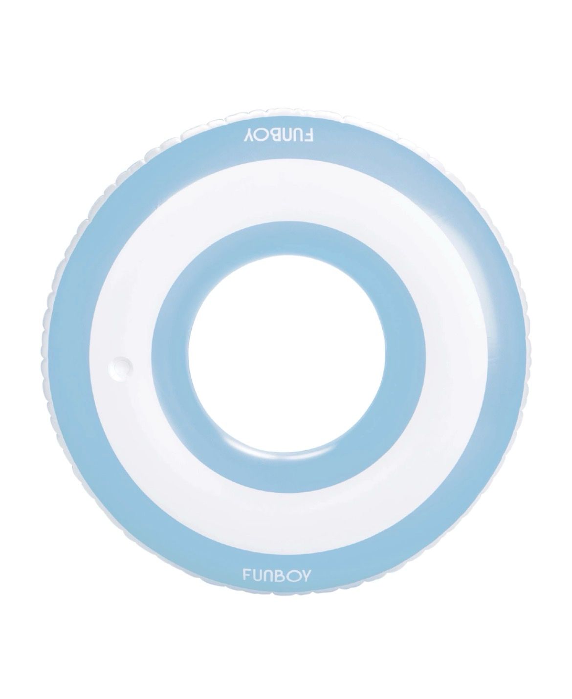 Blue &amp; White Stripe Tube Float