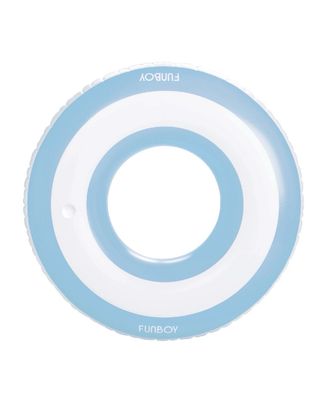 Blue &amp; White Stripe Tube Float