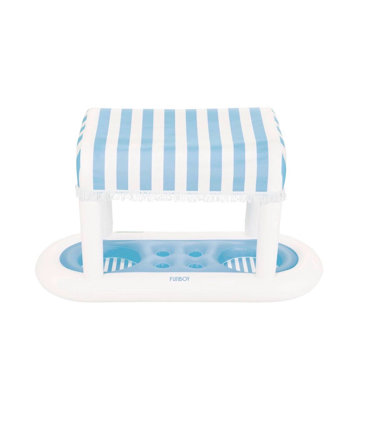 Blue Floating Cabana Bar