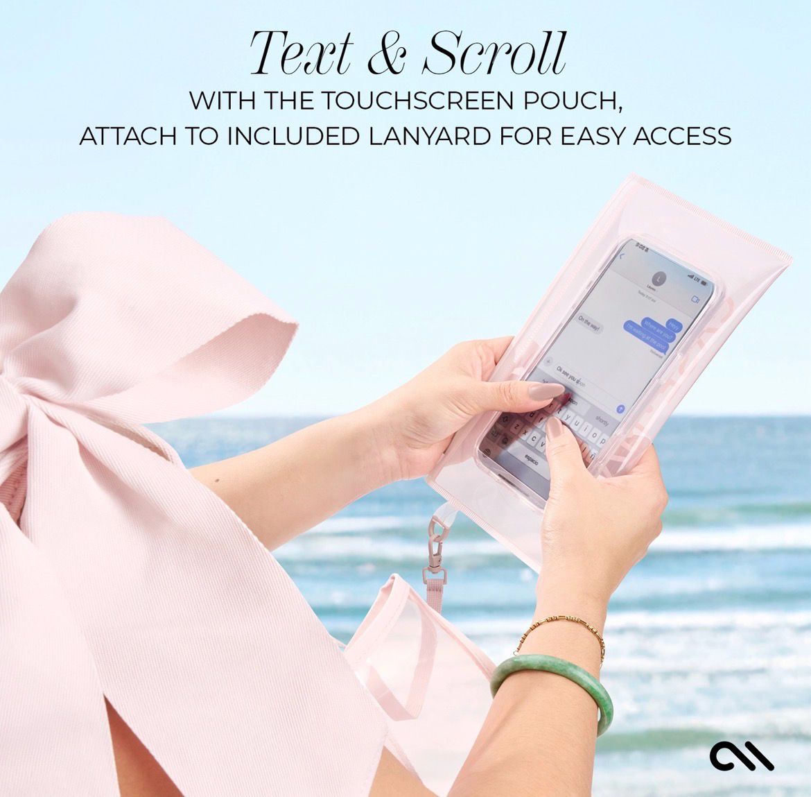 Case-Mate Ballet Pink Jelly Tote