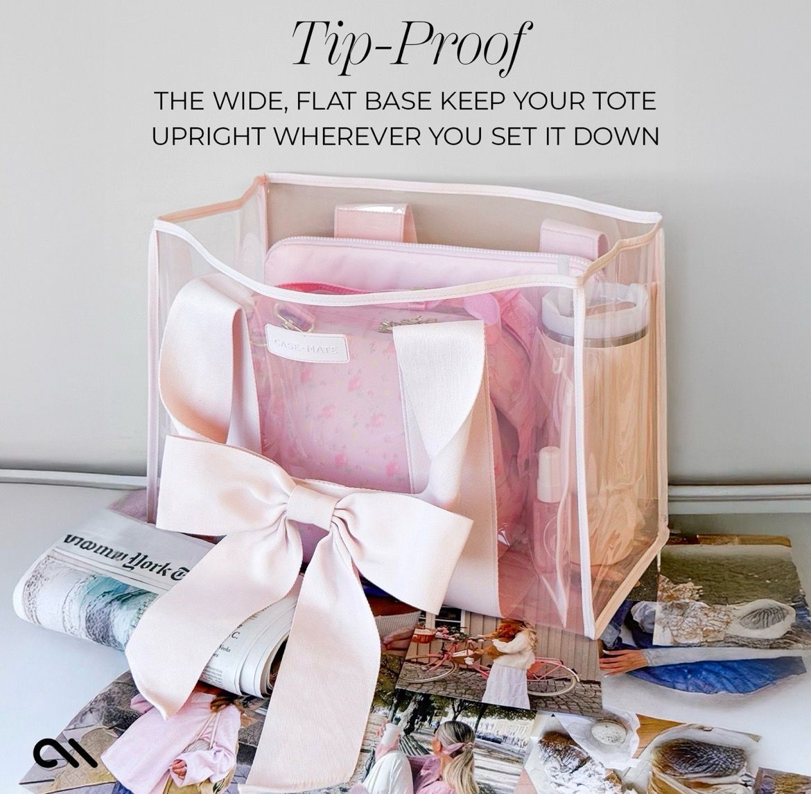 Case-Mate Ballet Pink Jelly Tote