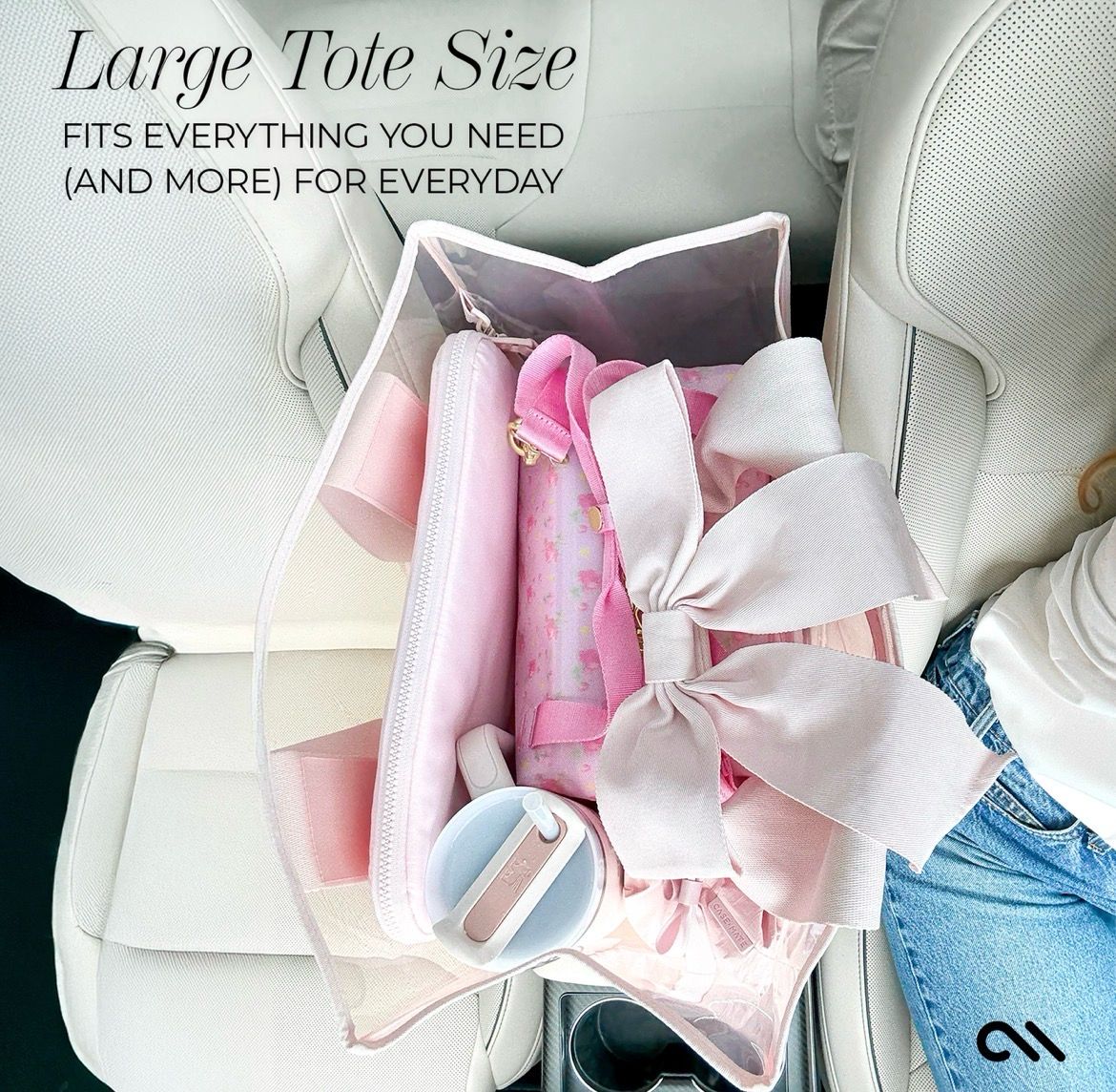 Case-Mate Ballet Pink Jelly Tote