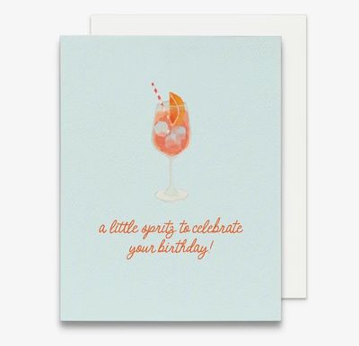 Aperol Spritz Card