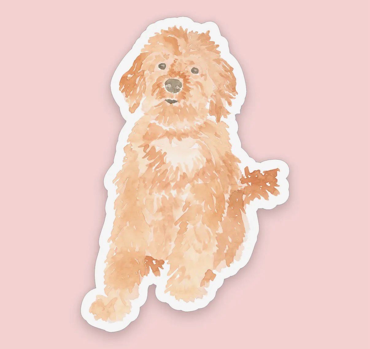 Goldendoodle Sticker