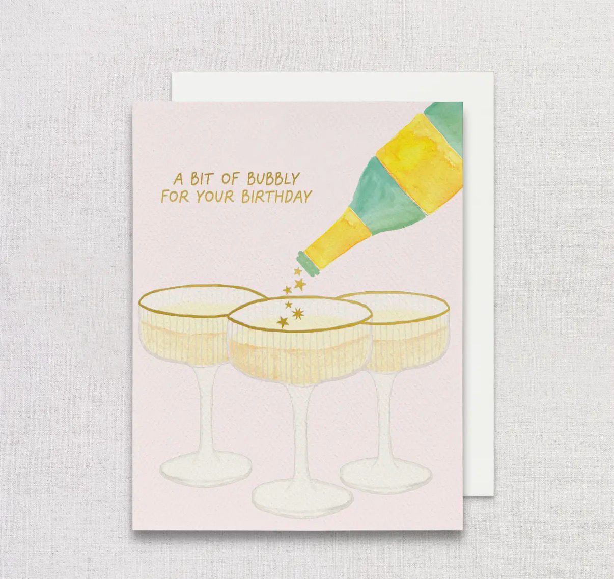 Champagne Card