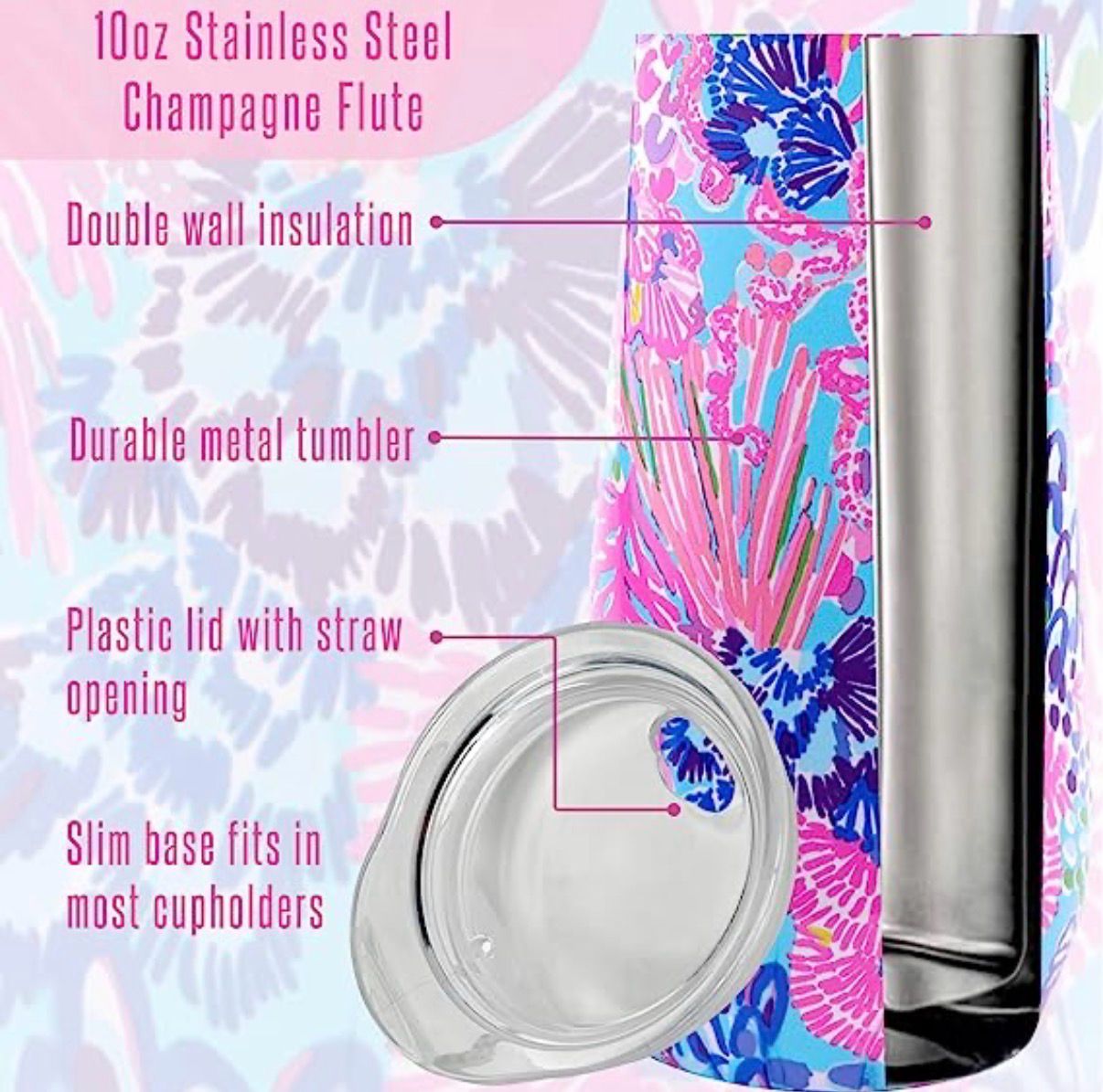 Lilly Pulitzer Flute