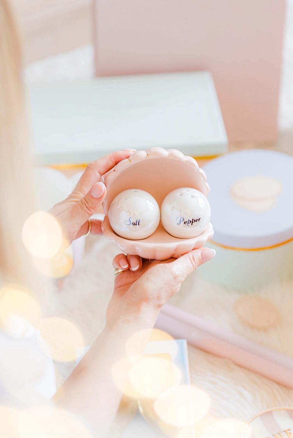 Shell Salt &amp; Pepper Shakers