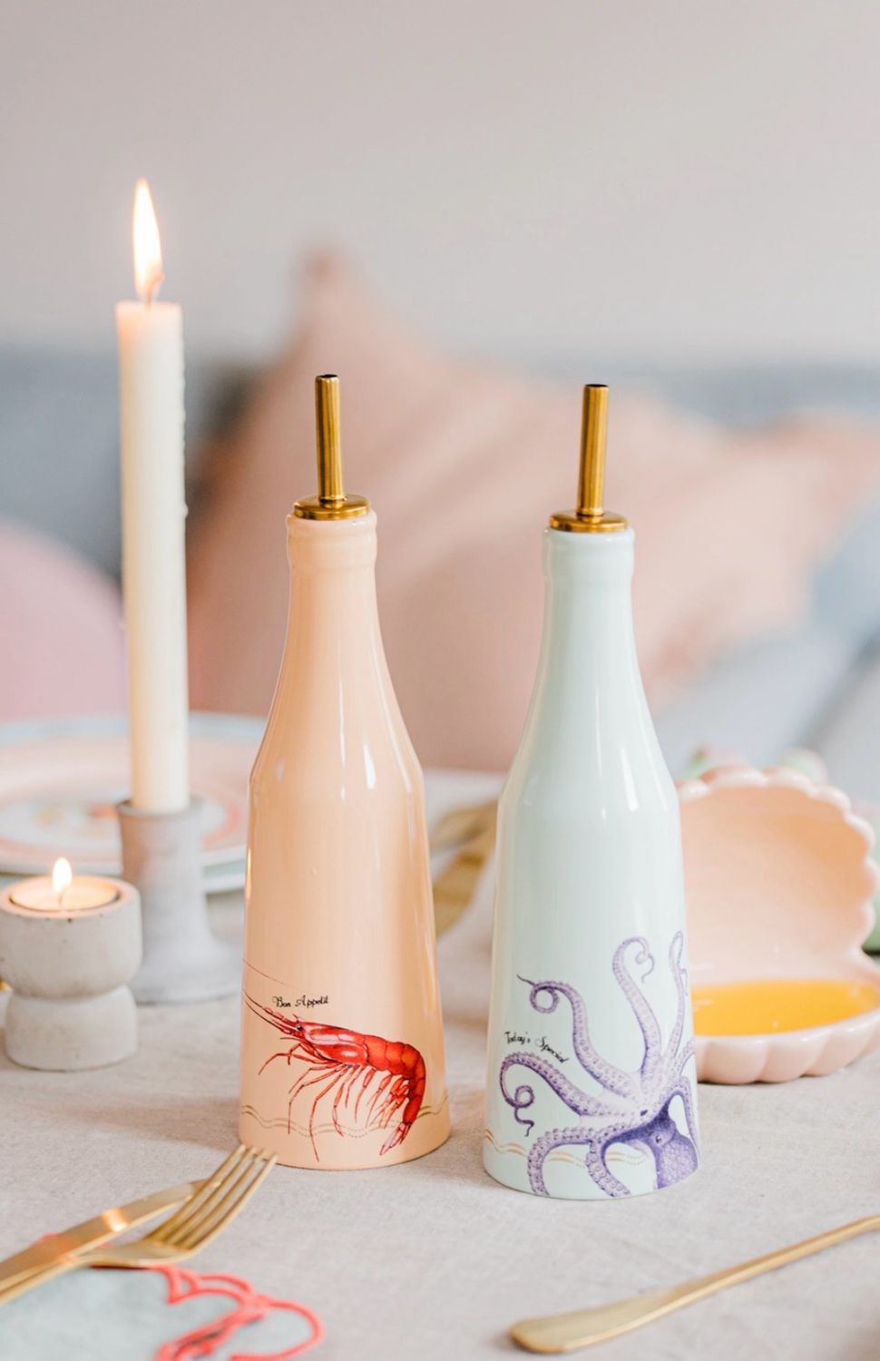 Ceramic Oil &amp; Vinegar Set