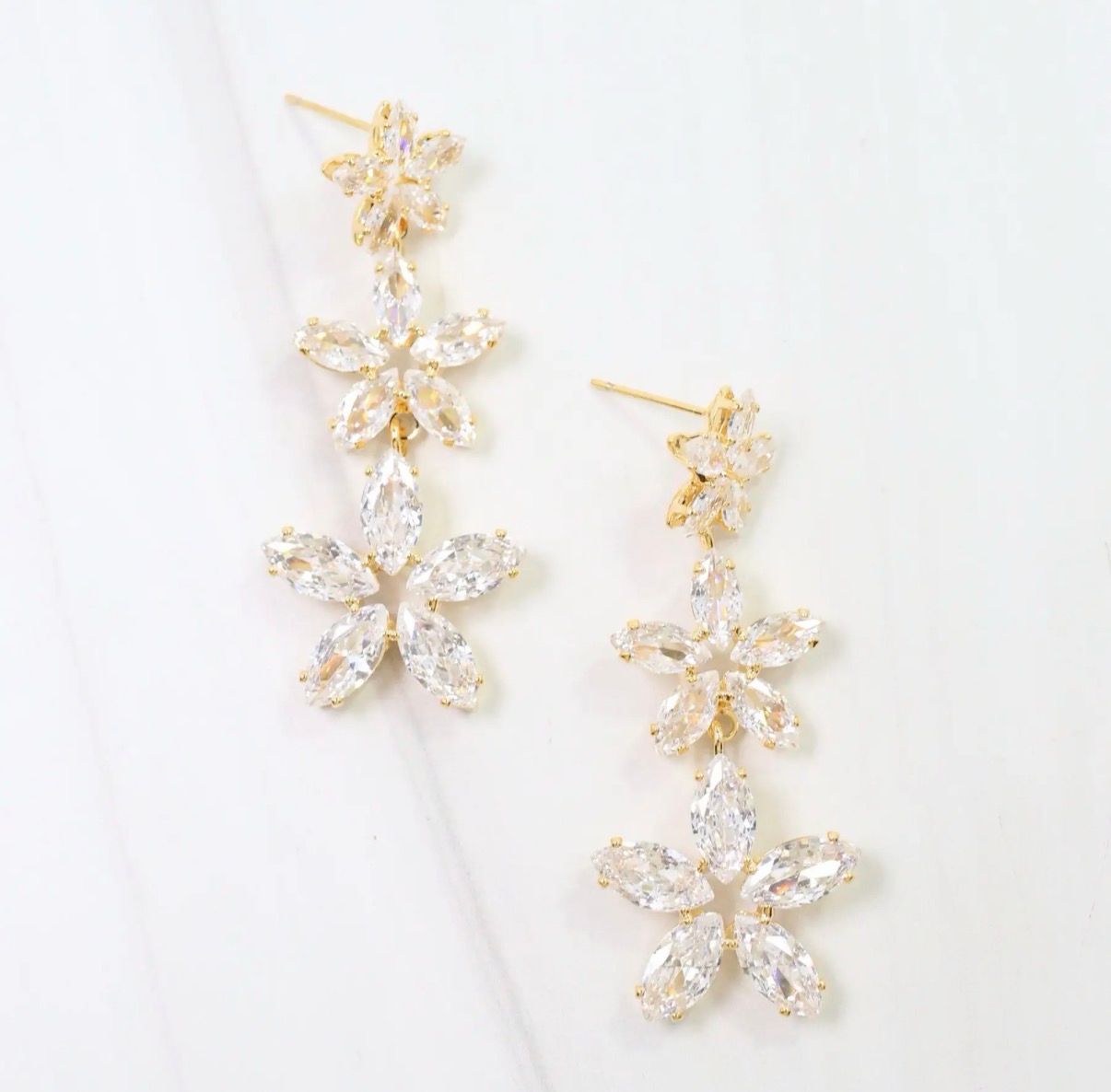 Akron Crystal Earrings