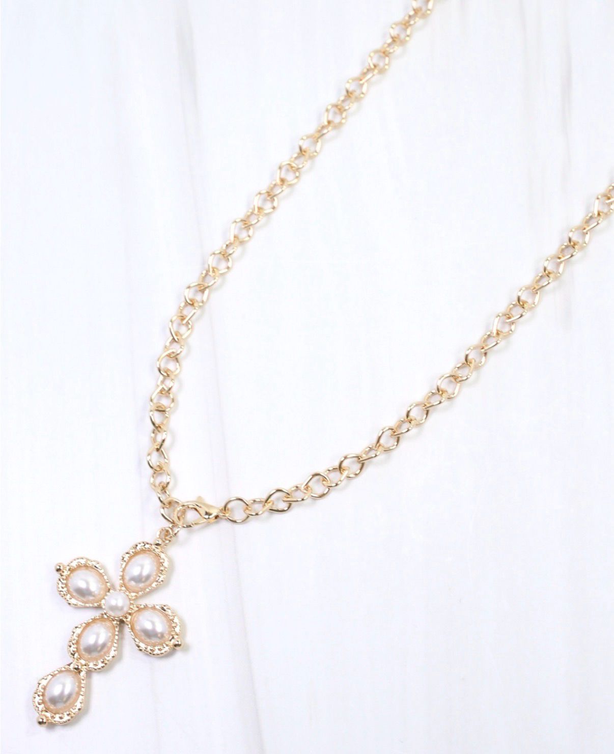 Pirie Cross Necklace