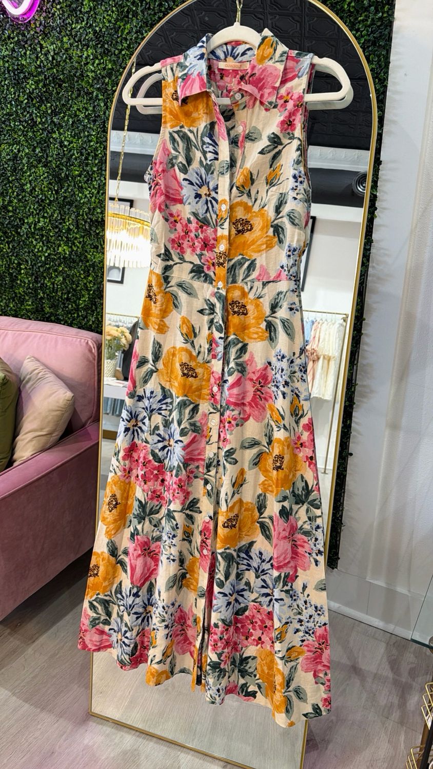 Olivaceous Dress SMALL