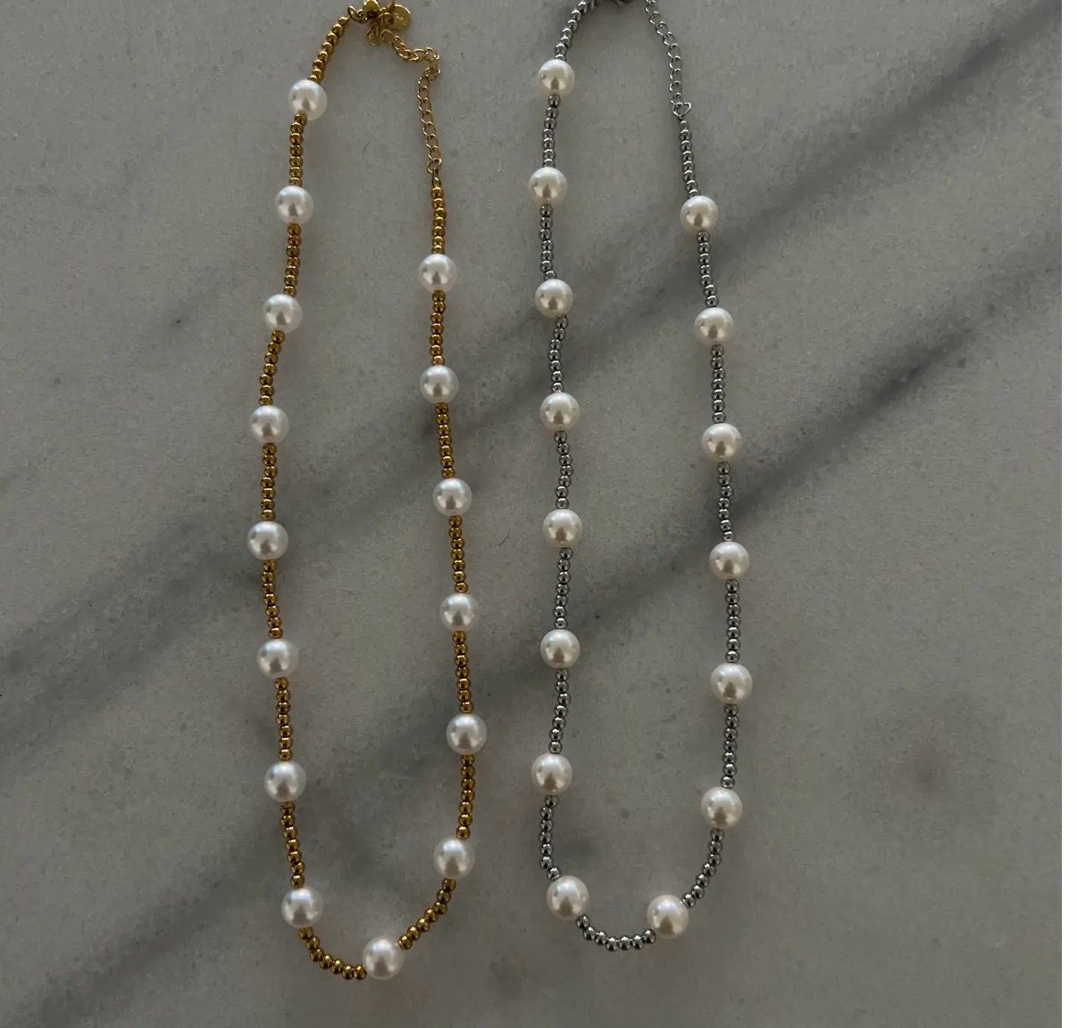 Pearl Beaded Necklace