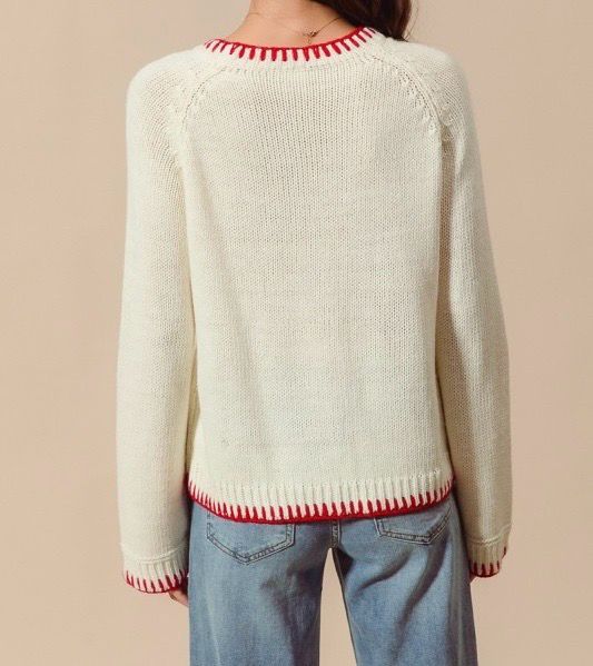 Merry Tinsel Sweater