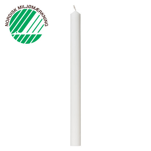 Stearin Giant Candle 3 x 39 cm white 100% pure stearin