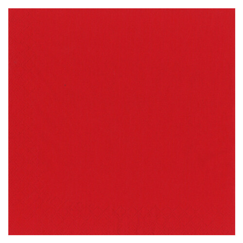Coffee napkins 3-layer 25 x 25 cm 20 pcs. Red