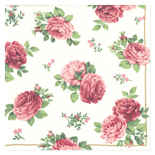 Airlaid napkins &quot;Rosabelle&quot; 40 x 40 cm 12 pcs.