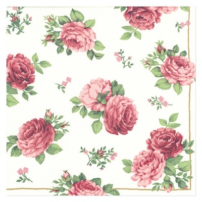 Airlaid napkins "Rosabelle" 40 x 40 cm 12 pcs.