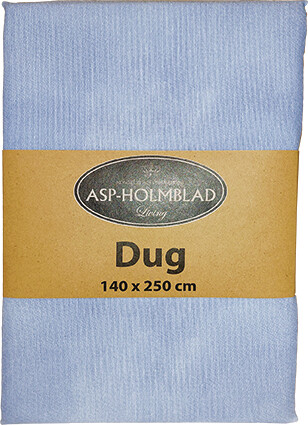 Structure Fabric Tablecloth 140 x 250 cm Dusty Blue