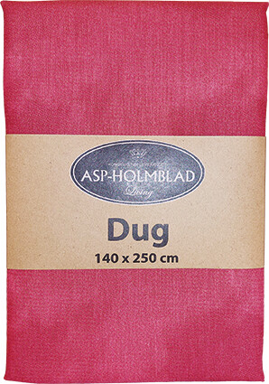 Structure Fabric Tablecloth 140 x 250 cm Deep Red