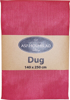 Structure Fabric Tablecloth 140 x 250 cm Deep Red