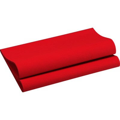 Airlaid napkins Brilliant Red 40 x 40 cm 12 pcs.