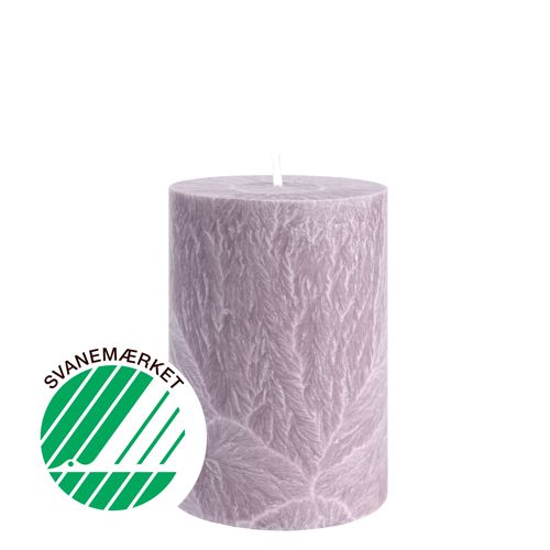 Shea Pillar Candle 6,7 x 10 cm “Lavender” in gift box