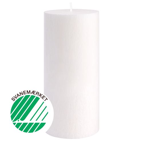 Shea Pillar Candle 6.7 x 15 cm “White” in gift box