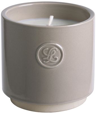 "SVEA" Scented candle in ceramic cup 7.9 x 7.9 cm - Khaki in gift box