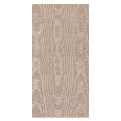 Kitchen napkins “Moiree Khaki&quot; 33 x 42 cm 3-ply 16 pcs.