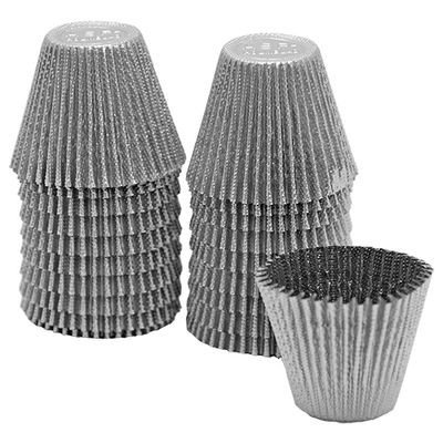 Alumanchettes 24 pcs. Silver