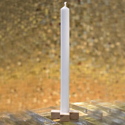 Stearin Giant Candle 3 x 30 cm white 100% pure stearin