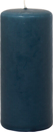 Low Emission Pillar Candle 5.8 x 13 cm Ocean Blue - 100% Stearin