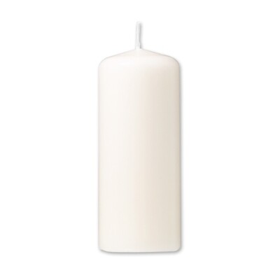 Pillar candle 7,8 x 15 cm - paraffin Creme