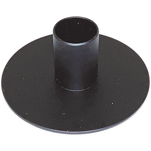 Metal candle holder black - fits candles with a diameter of 2.2 cm