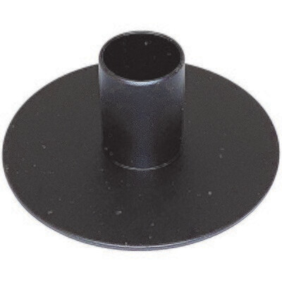 Metal candle holder black - fits candles with a diameter of 2.2 cm