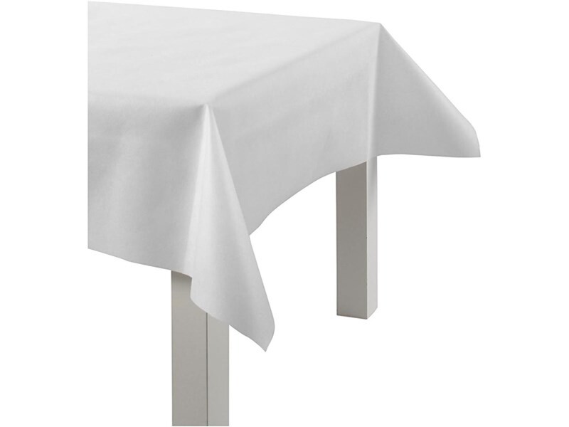 Airlaid folding table cloth White 1.4 x 2.4 m