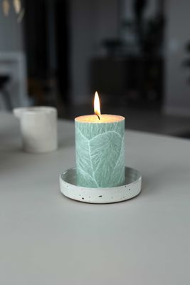 Shea Bloklys 6,7 x 10 cm "Dusty Green” i gaveæske