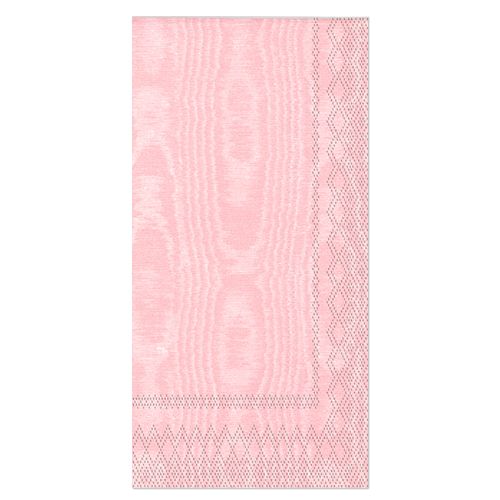Kitchen napkins “Moiree Dusty Rosa" 33 x 42 cm 3-ply 16 pcs.