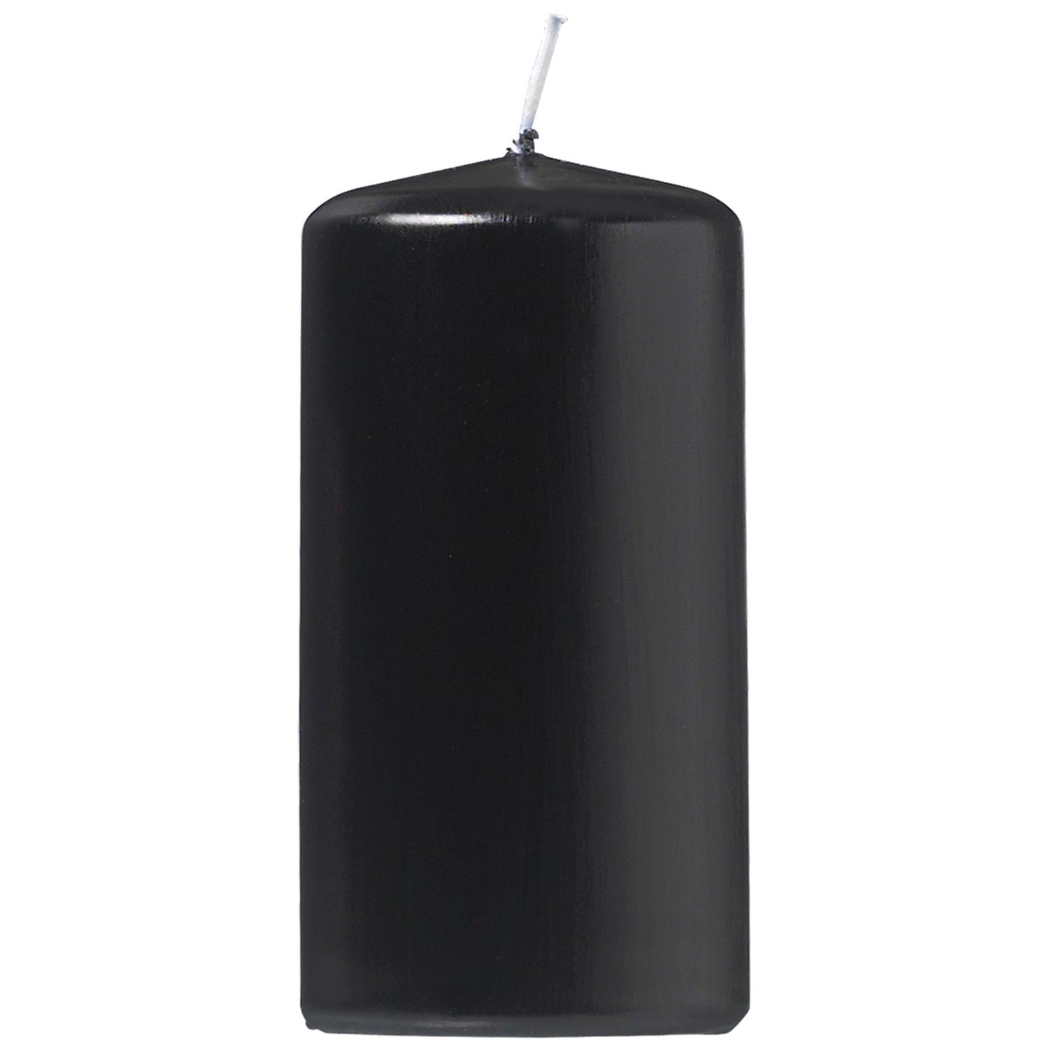 Pillar candle 5,8 x 12 cm  - “Black"