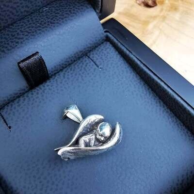 Sleeping Angel Pendant