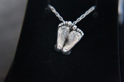 Custom 3d Hand or Foot Pendant