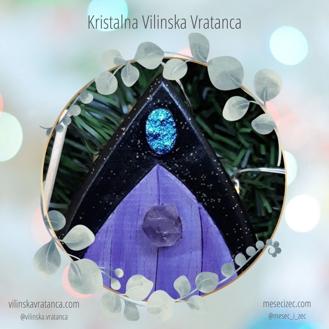 Kristalna Vilinska Vratanca - Titanijum kvarc