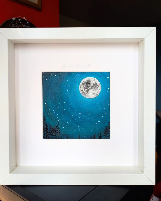 To the Moon... 💙🌕