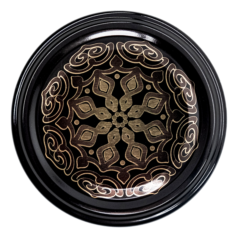 Twist-Off Deckel 66 RTS - 469 RP45 Mandala - 1 Karton (ca. 1.100 Stück) Twist-Off Deckel 66 RTS - 469 RP45 Mandala - 1 Karton (ca. 1.100 Stück)