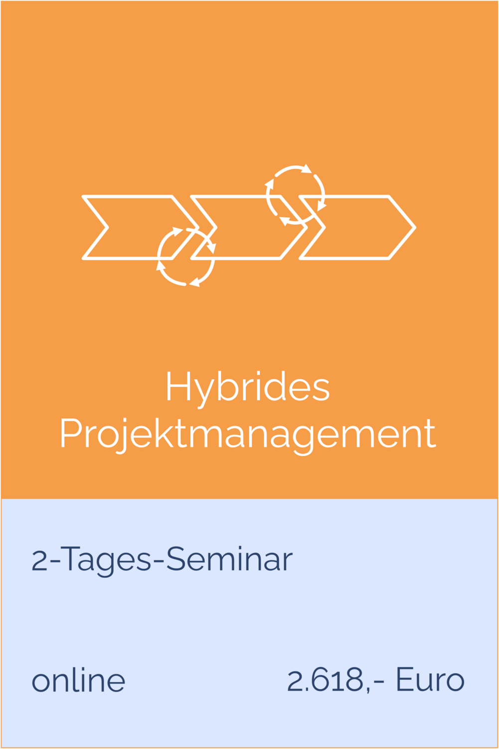 Hybrides Projektmanagement Online 2-Tages-Seminar
