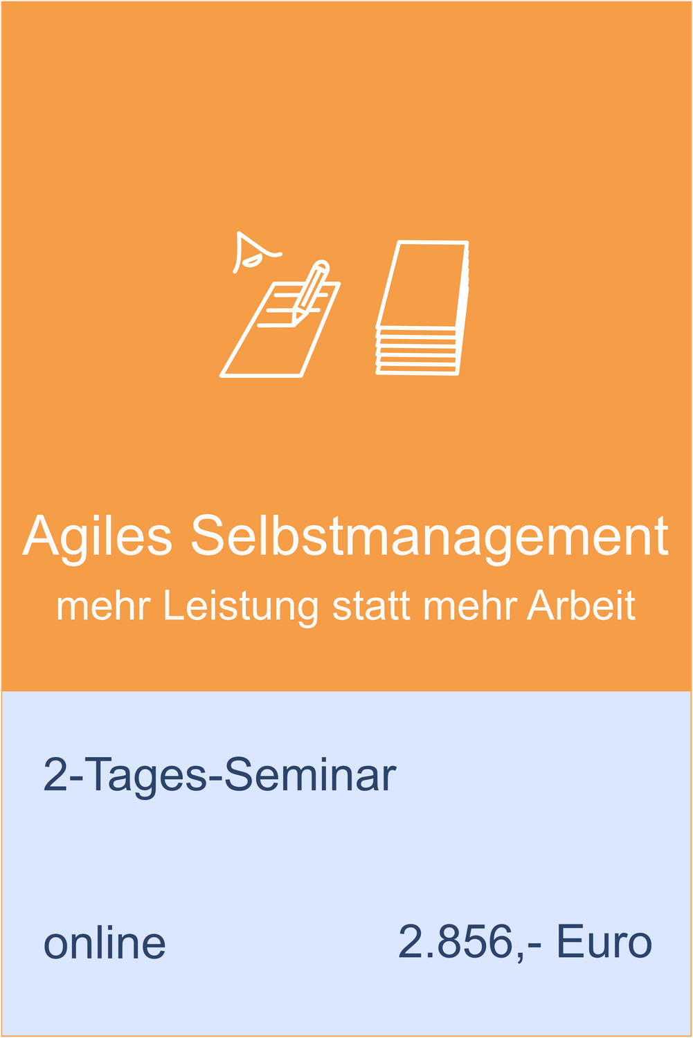 Agiles Selbstmanagement Online 2-Tages-Seminar
