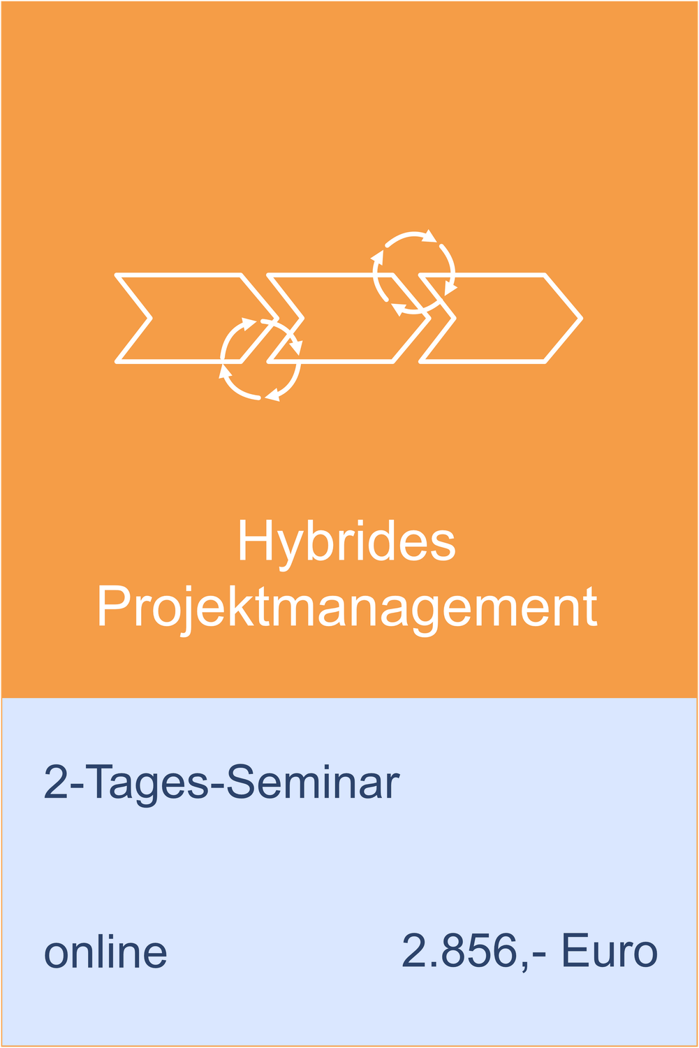 Hybrides Projektmanagement Online 2-Tages-Seminar