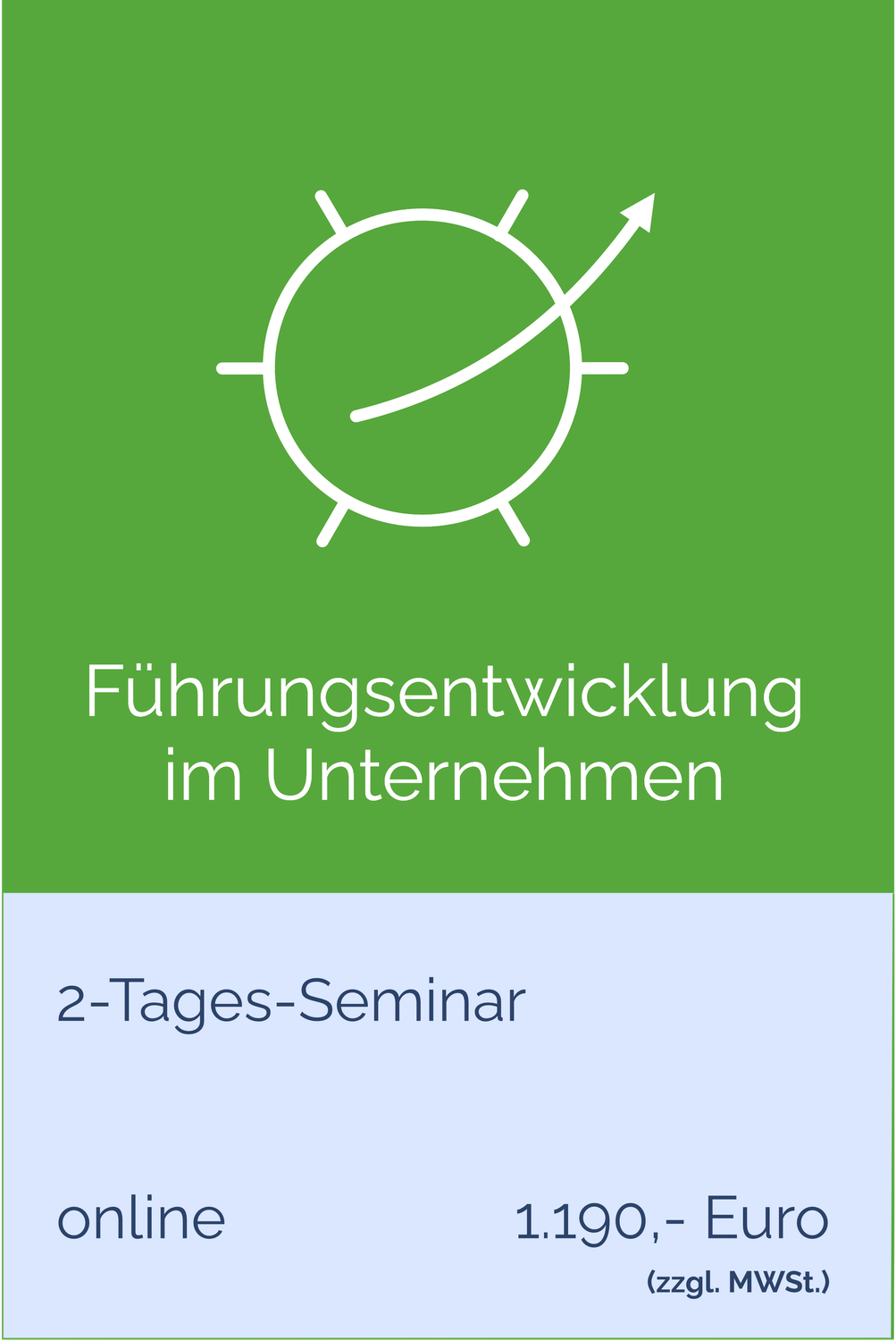 Führungsentwicklung im Unternehmen online 2-Tages-Seminar